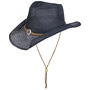 Vescadosa Western Straw Hat by Lipodo navy