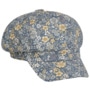 Millefleurs Allover Newsboy Cap by Lipodo blue