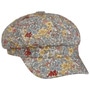 Millefleurs Allover Newsboy Cap by Lipodo white