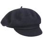 Uni Wool Newsboy Cap by Barascon navy