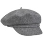Uni Wool Newsboy Cap by Barascon light grey