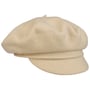 Uni Wool Newsboy Cap by Barascon cream white