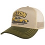 Muscle Car Heritage Trucker Cap by Stetson beige-green