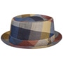 Levente Pork Pie Linen Hat by Lierys mixed colours