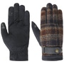 Oakdale Leather Gloves by Stetson navy