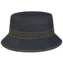 Waxed Cotton Bucket Hat by Stetson navy