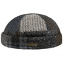 Viscott Patchwork Docker Hat by Stetson brown-blue