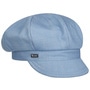 Uni Denim Newsboy Cap by Lipodo blue