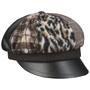 Matinetta Patchwork Newsboy Cap by Lierys black