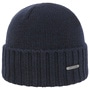 Norham Merino Beanie Hat with Cuff by Stetson navy