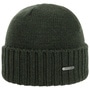 Norham Merino Beanie Hat with Cuff by Stetson darkolive