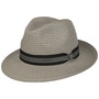 Denrick Bogart Straw Hat by bugatti grey