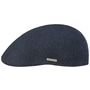 Texas Finningley 6 Panel Flat Cap by Stetson navy
