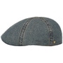 Washed Denim Flat Cap by Stetson denim