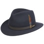 Delvaro Traveller Wool Hat by Stetson navy