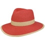 Levonea Twotone Traveller Straw Hat by Lierys coral
