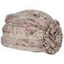 Lotus Protea Turban by Christine Headwear grey