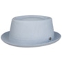 Uni Pork Pie Linen Hat by Lierys light blue