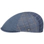 Donderon Patchwork Flat Cap by Lierys blue