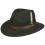 Palisades VitaFelt Wool Hat by Stetson dark brown