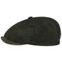 Hatteras Dark Paisley Flat Cap by Stetson darkolive