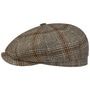 Hatteras Denwick Flat Cap by Stetson beige-orange
