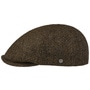 Brookings Wool Driver Flat Cap by Lierys brown-mottled
