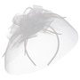 Crynol Fascinator by Lierys white