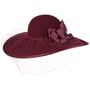 Liamona Wool Occasion Hat by Lierys bordeaux