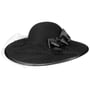 Liamona Wool Occasion Hat by Lierys black