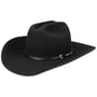 Laramie Wool Western Hat by Stetson black