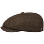 Charleston Wool Flat Cap by Lierys brown