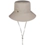 Uni Bucket Rain Hat with Chin Strap by Loevenich beige