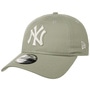 9Twenty League Uni NY Yankees Cap by New Era light olive