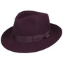 Penn Bogart Hat by Stetson plum