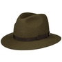 Tilverton Traveller Fur Felt Hat by JJ Hats olive