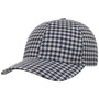 Hiker Check Cap by Borsalino blue-beige