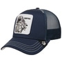The Empire Lion Trucker Cap by Goorin Bros. blue