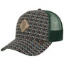 Triangle Trucker Cap by Djinns green