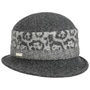 Namara Leo Milled Wool Hat by Seeberger grey
