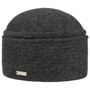 Yasina Milled Wool Hat by Seeberger anthracite