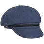 Uni Fine Cord Newsboy Cap by Seeberger blue