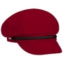 Uni Fine Cord Newsboy Cap by Seeberger red