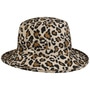 Rain Hat with Leopard Pattern by Seeberger beige