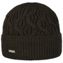 Landesta Beanie with Cuff by Seeberger dark brown