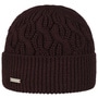 Landesta Beanie with Cuff by Seeberger bordeaux