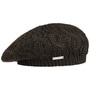 Uni Knit Beret by Seeberger dark brown