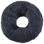 Vesina Snood by Seeberger navy