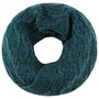 Vesina Snood by Seeberger petrol blue