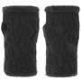Cable Knit Wrist Warmers by Seeberger black